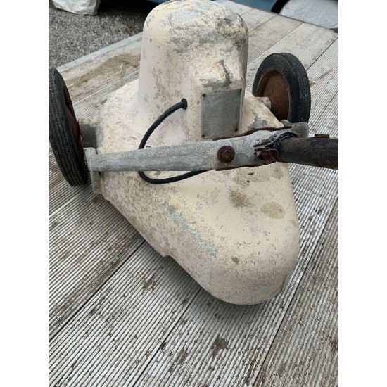 VINTAGE RUMSEY ELECTRIC LAWN MOWER - WORKING