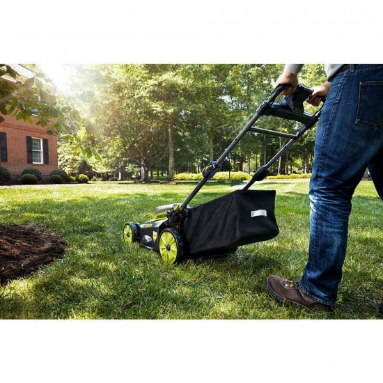 RYOBI 20 in. 40-Volt 6.0 Ah Lithium-Ion Battery Brushless Cordless Lawn Mover