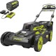 RYOBI 20 in. 40-Volt 6.0 Ah Lithium-Ion Battery Brushless Cordless Lawn Mover