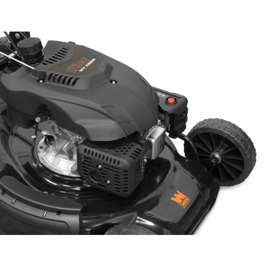 WEN LM2173 173cc 21-Inch Gas-Powered 4-in-1 Self-Propelled Lawn Mower