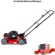 Hand Push Lawn Mower Cutter 20 In Side Discharge w/ Briggs & Stratton Engine NEW