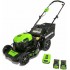 Greenworks Push Mower - 40V Brushless Motor, 21in. Deck, Model# MO40L2512