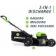 Greenworks Push Mower - 40V Brushless Motor, 21in. Deck, Model# MO40L2512