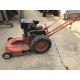 Montgomery Ward Plow-Trac Garden Tractor With Mower Attachment