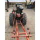 Montgomery Ward Plow-Trac Garden Tractor With Mower Attachment