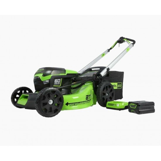 ✓ NEW Greenworks Pro 60V Li-ion Self-Propelled 21