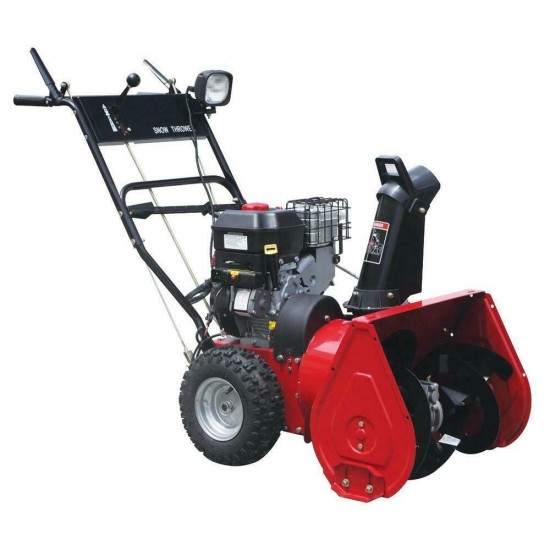 Worldlawn 24-in Two-stage Gas Snow Blower