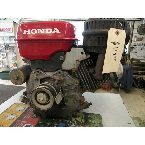 HONDA HS928 9HP ENGINE WITH 120 VOLT ELECTRIC START HORIZONTAL SHAFT USED