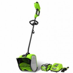 GreenWorks 2600702 GMAX 40v 12 Snow Shovel With 4.0 Ah Battery and Charger