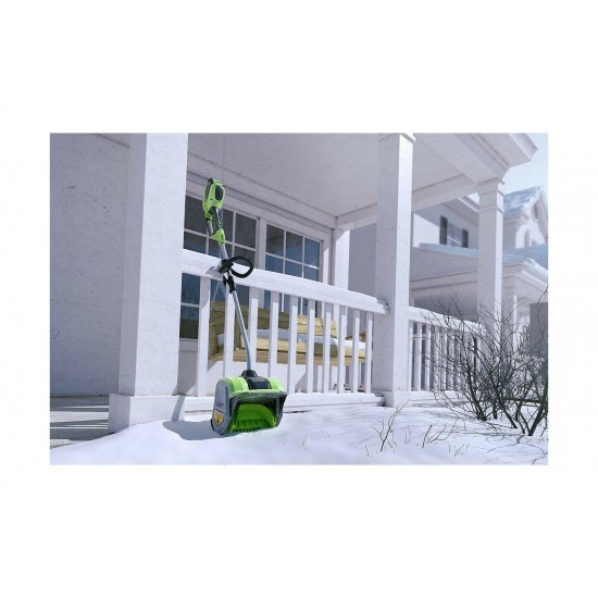 GreenWorks 2600702 GMAX 40v 12 Snow Shovel With 4.0 Ah Battery and Charger