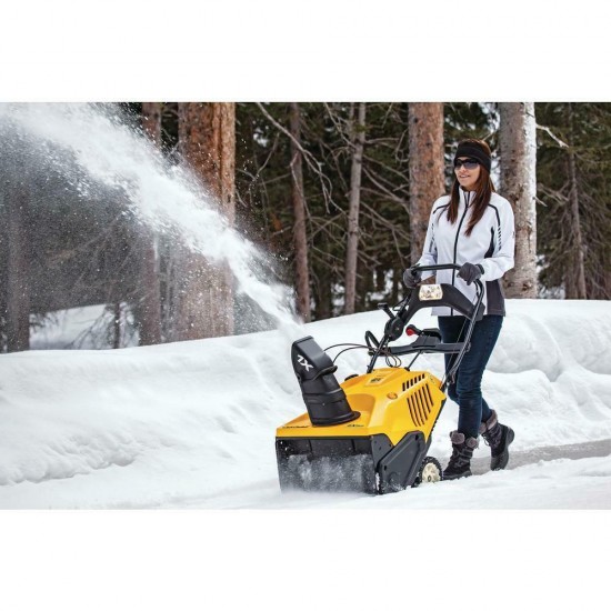 Cub Cadet 1X 21 in. 208 cc Single-Stage Electric Start Gas Snow Blower with and