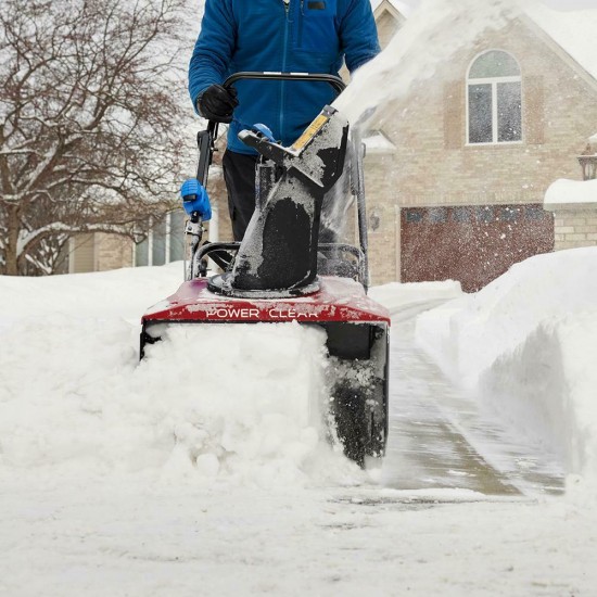 电源清晰 721 qze 21 in。 212 CC 单级自推进燃气除雪机