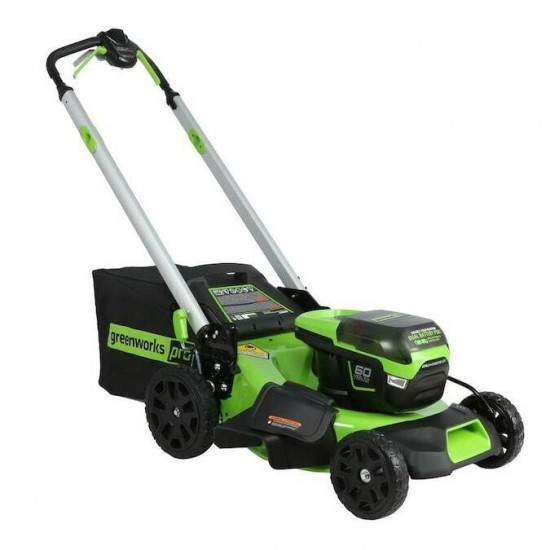 Greenworks Pro 60V Self Propelled Lawn Mower NEW w/Battery & Charger - MO60L514