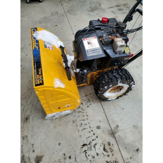 吹雪机 Cub Cadet Time Saver 528 Swe 10hp Tecumseh-运行