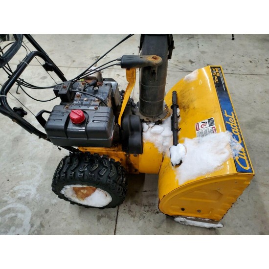 吹雪机 Cub Cadet Time Saver 528 Swe 10hp Tecumseh-运行