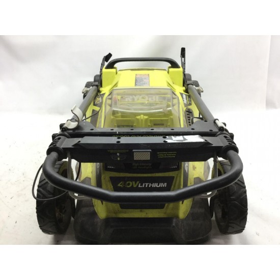 RYOBI Lawn Mower 20 in. 40-Volt Lithium-Ion Cordless Walk Behind TOOL ONLY