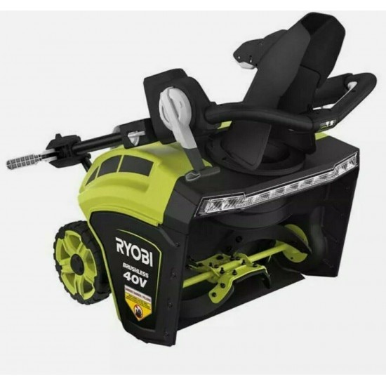 Ryobi Ry40860 21 In. 40v Brushless Cordless Snow Blower Kit Gr