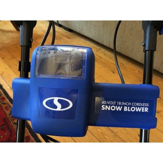 SNOWJOE Cordless, RECHARGEABLE SNOW BLOWER w/Charger