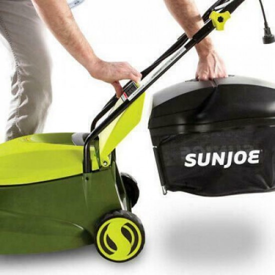 Sun Joe 14 In. 12 Amp Corded Electric Walk Behind Push Lawn Mower