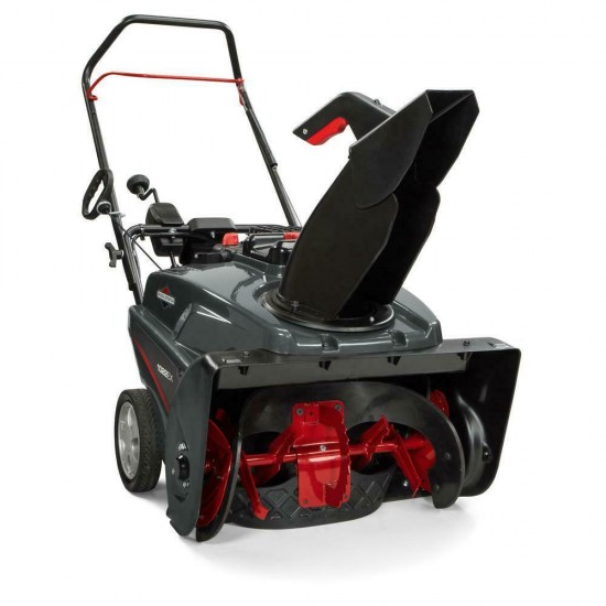 Single-Stage 22 in. 208 cc Gas Snowthrower with Snow Shredder Serrated Auger