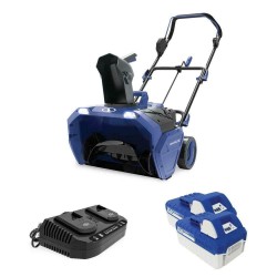 Single-Stage Snow Blower Kit 21 in. 48-Volt with 2 x 4.0 Ah Batteries and