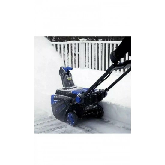 Snowjoe Cordless Snow Blower Single Stage Brushless Li-ion 21