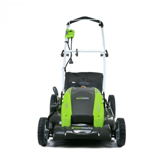 Greenworks 21-Inch 13 Amp Corded Electric Lawn Mower 25112