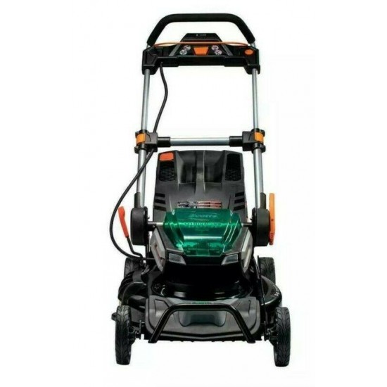 Scotts Push Lawn Mower 21 in. 62-Volt Cordless Brushless 5 Ah Battery Charger