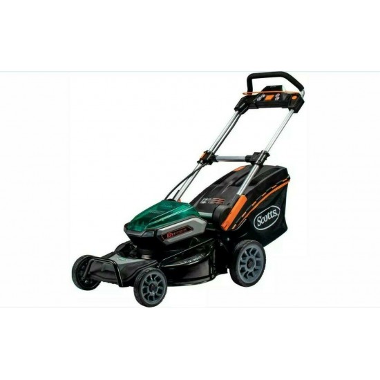 Scotts Push Lawn Mower 21 in. 62-Volt Cordless Brushless 5 Ah Battery Charger