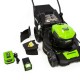 Greenworks 20-Inch 40V Push Mower 4Ah Battery And Quick Charger Included 2516302