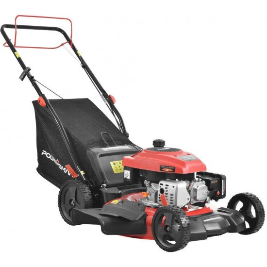 Self Propelled Walk Behind Lawn Mower Lightweight Compact 21