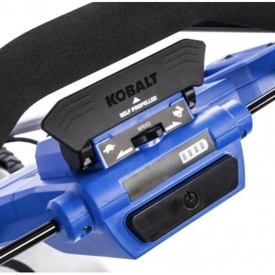 Kobalt #1130000 80-Volt Max Brushless Cordless Self-Propelled Mower Kit.  New