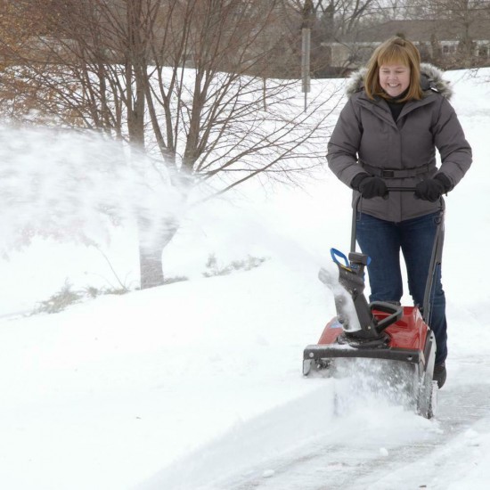 Toro Single Stage Gas Snow Blower Plastic Wheels Variable Speed Electric Manual