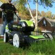 Greenworks Pro 21-Inch 80V Cordless Lawn Mower, Battery Not Included, GLM801600