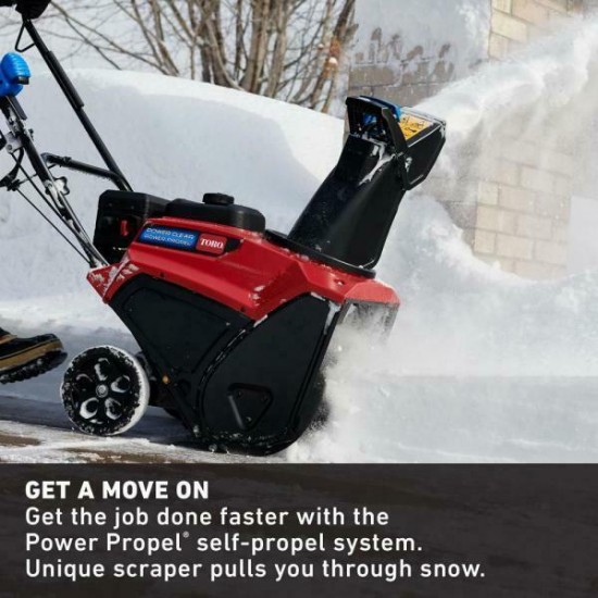 Power Clear 721 E 21 in. 212 cc Single-Stage Self Propelled Electric Start Gas