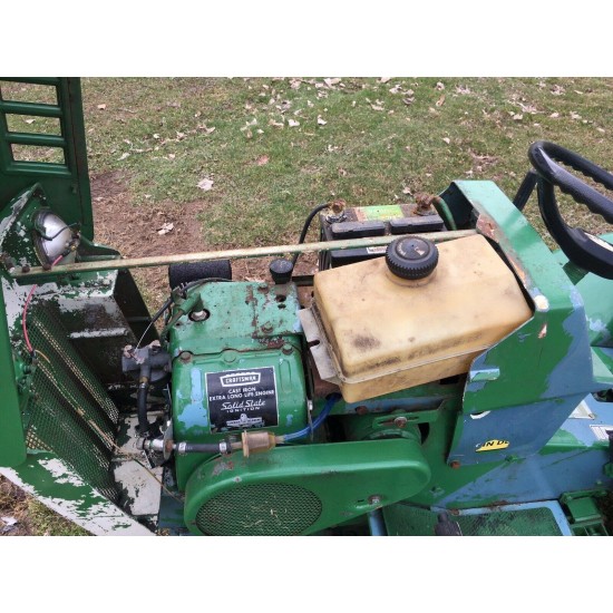 VINTAGE SEARS SUBURBAN 12 GARDEN TRACTOR lawn mower deck Tecumseh 12hp