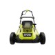 Ryobi Lawn Mower Walk Behind Push Hybrid One+ 18 Volt Li-Ion Compact 16 in.