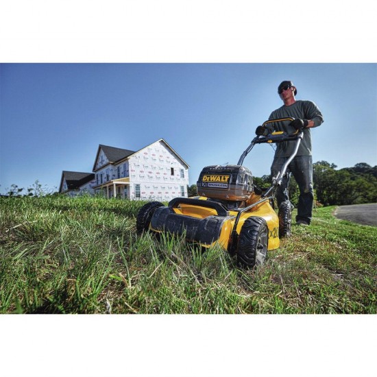 DEWALT 2X 20V MAX 3-in-1 Cordless Lawn Mower DCMW220P2 New