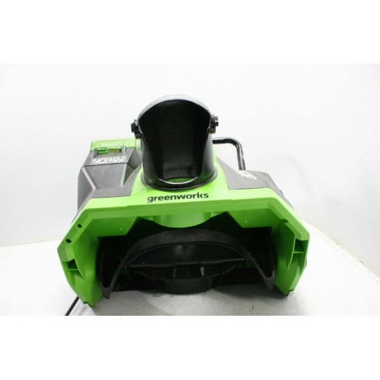 FOR PARTS Greenworks 20 in 40 V Cordless Snow Thrower 4.0 AH 26272 Brushless