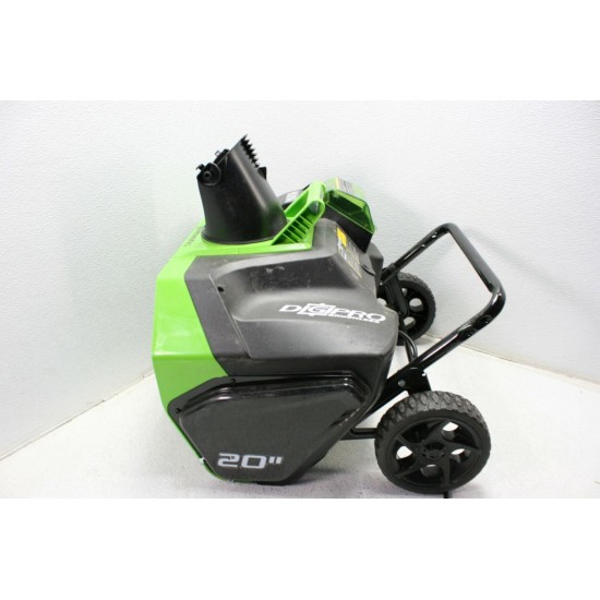 FOR PARTS Greenworks 20 in 40 V Cordless Snow Thrower 4.0 AH 26272 Brushless