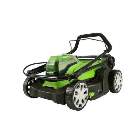 Greenworks Push Lawn Mower 48-Volt Lithium-Ion Walk Behind Battery Charger