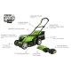 Greenworks Push Lawn Mower 48-Volt Lithium-Ion Walk Behind Battery Charger