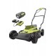 Ryobi 18in. ONE+ 40v Cordless Battery Walk Behind Push Mower Kit (P1111)