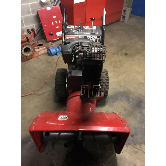 snow blower Toro 1028