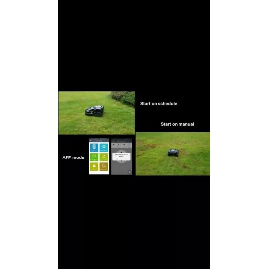 Next Generation WiFi App Control Robot Lawn Mower!