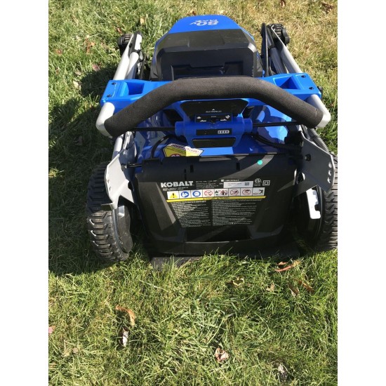 Kobalt 80v KMP 6080-06 21 Cordless Lawn Mower (Battery, Charger, Bag Included)