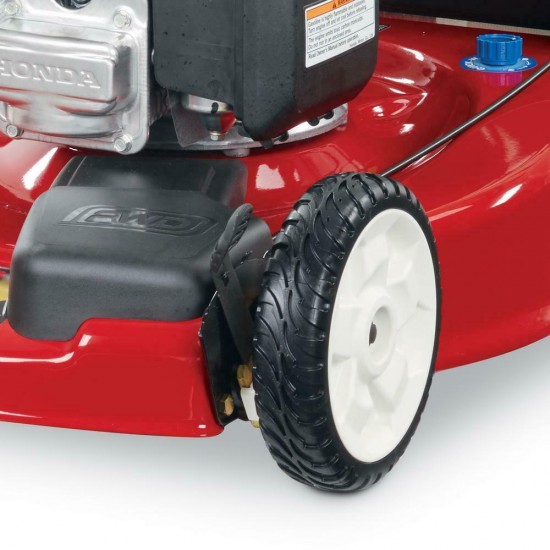 Self Propelled Lawn Mower Gas Walk Behind 22 in. Honda High Wheel Variable Speed