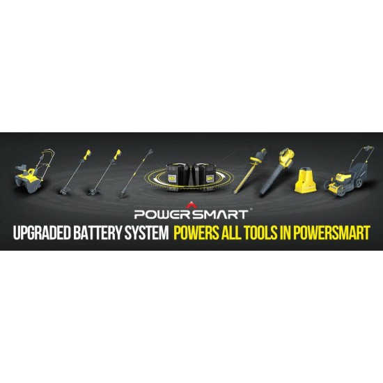 PS76417 17 in. 3 in 1 Cordless 40 V Lawn Mower with 4.0 Ah Battery and Charger