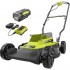 Ryobi 18in. 40V Cordless Battery Walk Behind Push Mower (RY401100-Y)