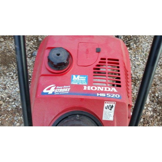 Honda HS520 Single Stage Snowblower